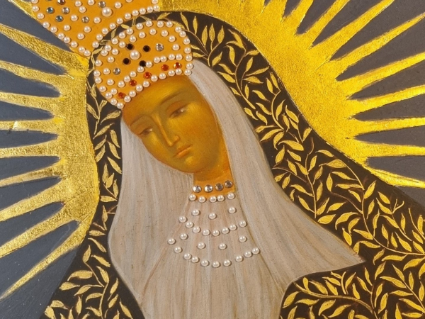 Icon Painting: Our Lady of the Gate of Dawn