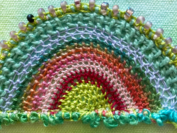 HCF Needle Lace Rainbow