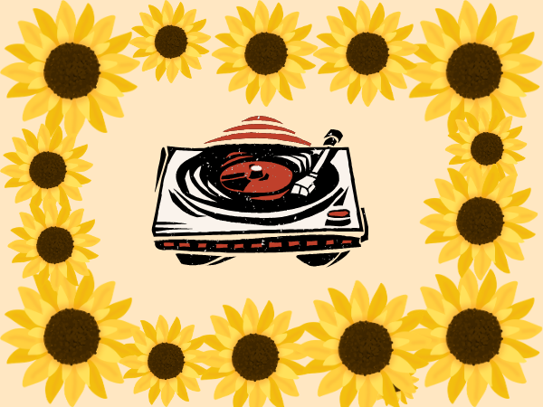 Thursday 20th Aug - The Sunset Sunflower bar with Vinyl DJ