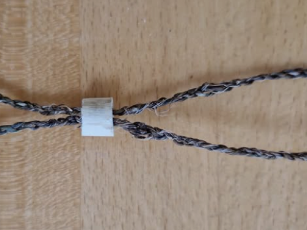 Nettle Cordage Bracelet-Making