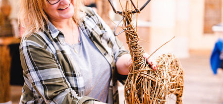 Willow Stag with Emma Stothard