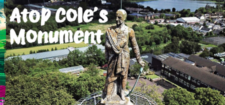 Atop Cole’s Monument,  Forthill Pleasure Park