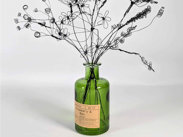 Wire Seed Head Art Workshop at Haddon Hall