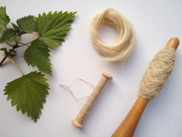 Nettle fibre workshop: from sting to spin