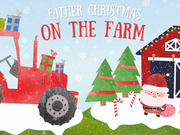 Father Christmas on the Farm