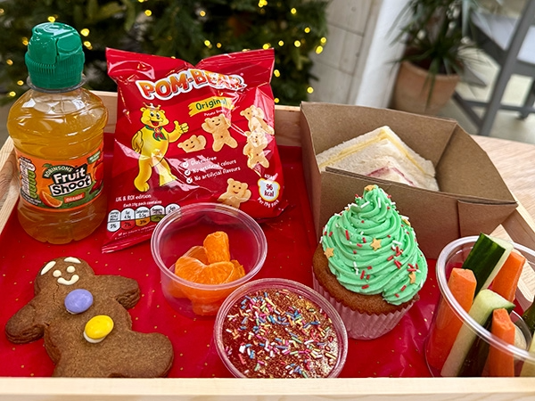 CHILDREN'S CHRISTMAS AFTERNOON TEA TRAY