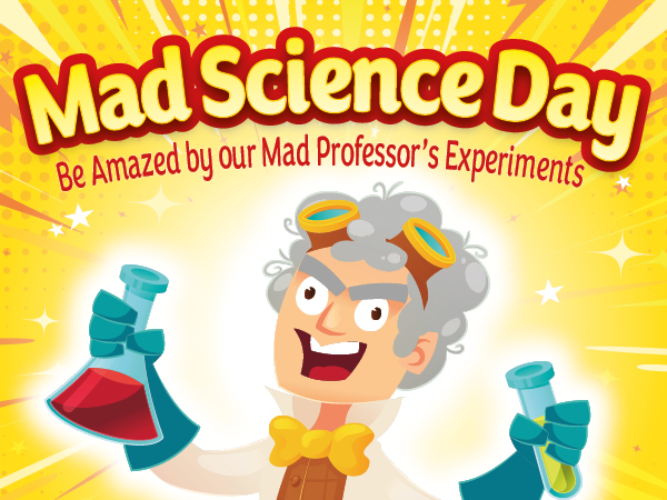 Mad Science Day at Brigg Garden Centre