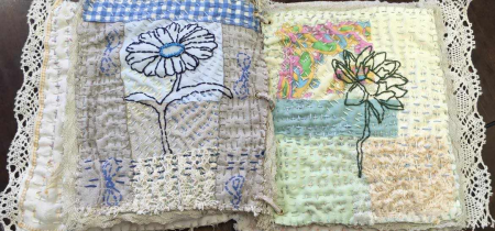 Beginners Fabric Journal Memory Book Workshop - Tuesday 30th April 2024