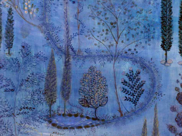 Painting in Egg Tempera: Imagining a Garden of Paradise