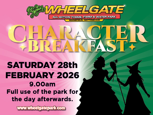 Character Breakfast - Saturday 28th February 2026.