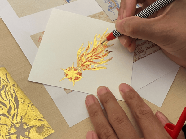Creative Inspiration Workshop: The Art of Gold Illumination at Barts North Wing, Mon 24 Nov 2025, 2 – 4pm, £35, St Bartholomew's