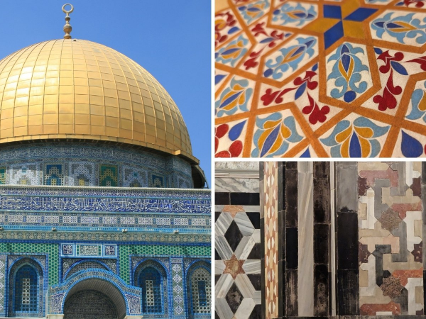 Patterns from the Al-Aqsa Mosque Complex