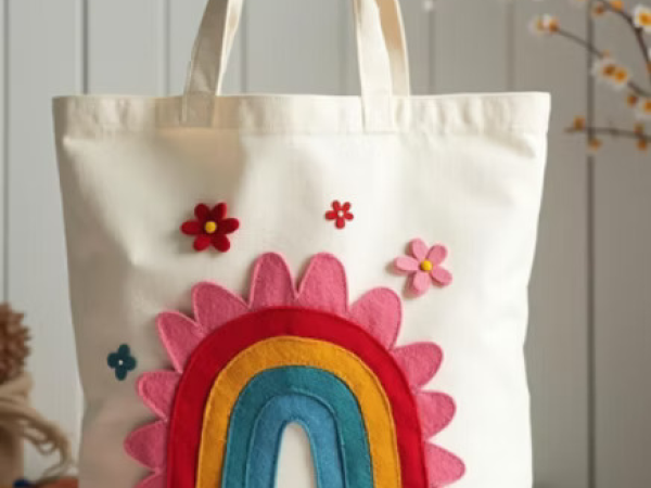 Upcycled Tote Bags @ The Great Tapestry of Scotland