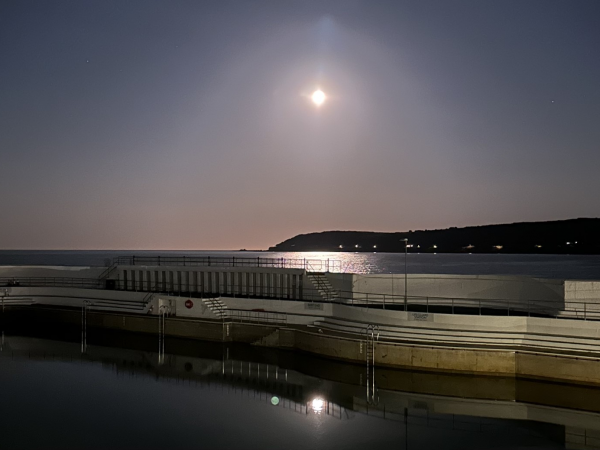 Full Moon Main Pool Swim