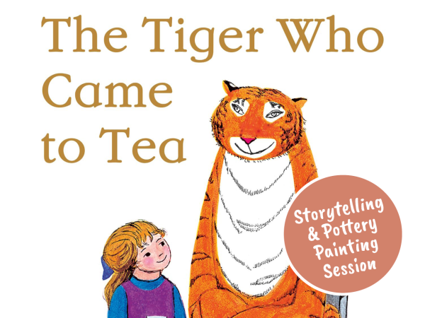 The Tiger Who Came to Tea - Story Time and Tiger Handprint Painting at Barton Grange