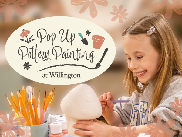 Pop up Pottery Painting at Willington