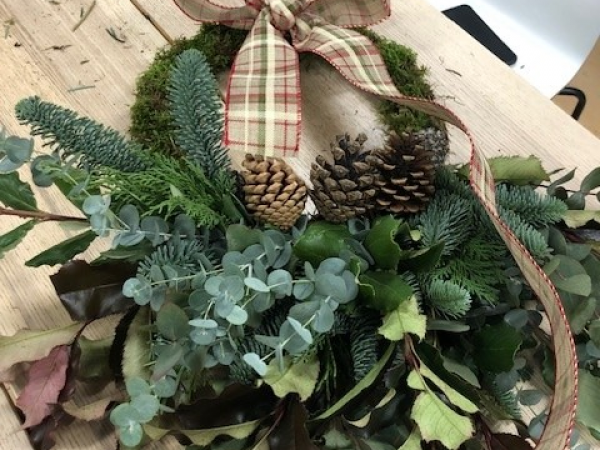 Christmas Floral Wreaths - Yarnton 8th November