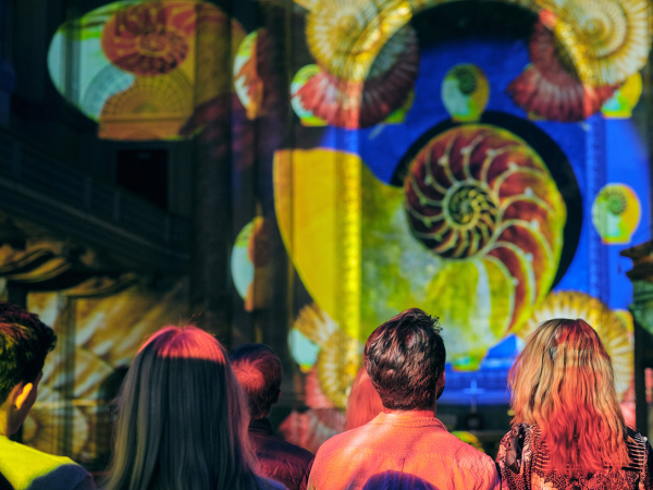 Lost Worlds by Luxmuralis at The Old Royal Naval College