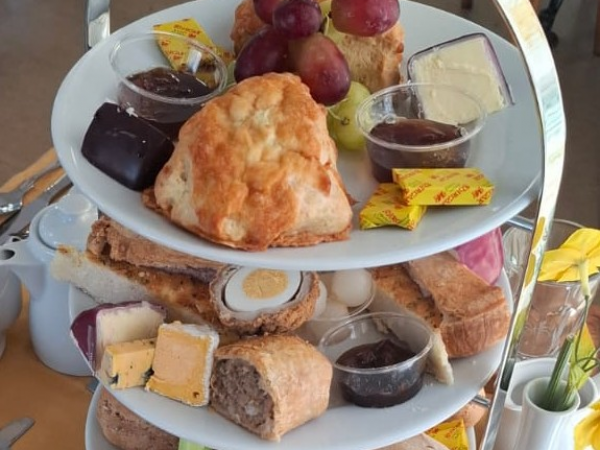 Welsh Ploughman's Afternoon Tea Train