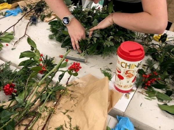 Christmas Wreath Making -Yarnton 30th November