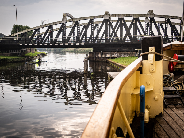 Sutton Weaver Swing Bridge  → National Waterways Museum via turn at Old Quay Sunday 12th July  2026 | 13:00 – 17:00