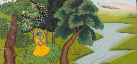 Pahari Painting: Sacred Groves