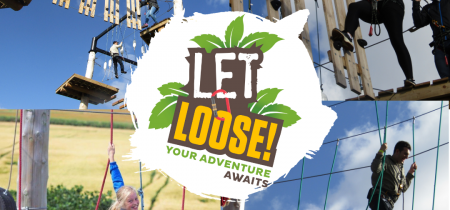 High Ropes Adventure: 10+yrs/1.4m (High Ropes Course, Leap of Faith, Drop Slide, Adventure Playground, Stay all Day)
