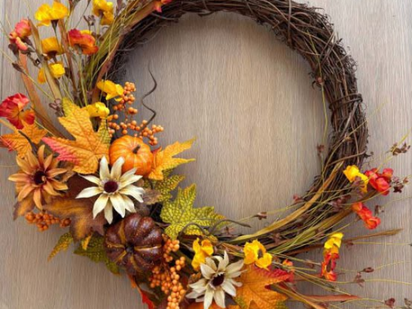 Autumn Wreath workshop