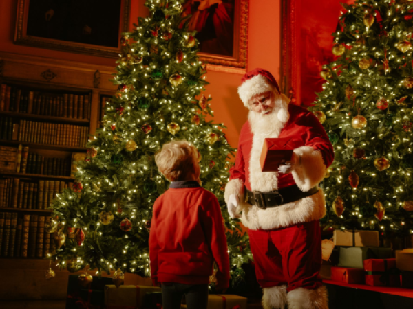 Father Christmas at Raby Castle
