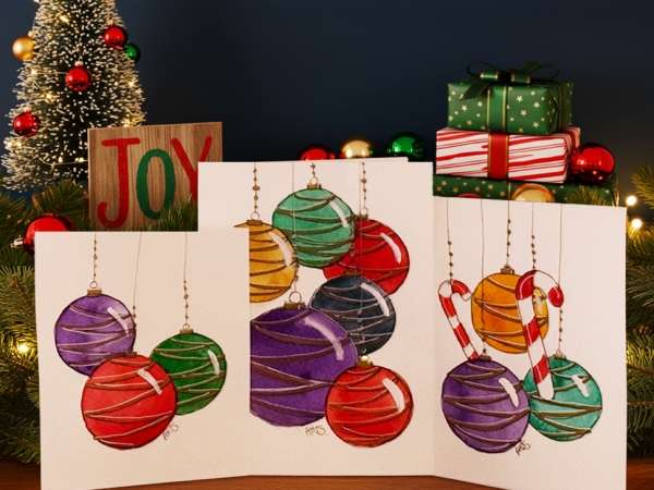 Watercolour Christmas Cards Workshop