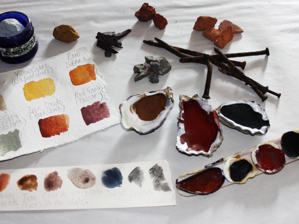 Nature’s Colours – Making Paints from the Landscape