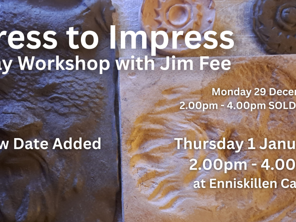 Press to Impress. Clay Workshop with Jim Fee