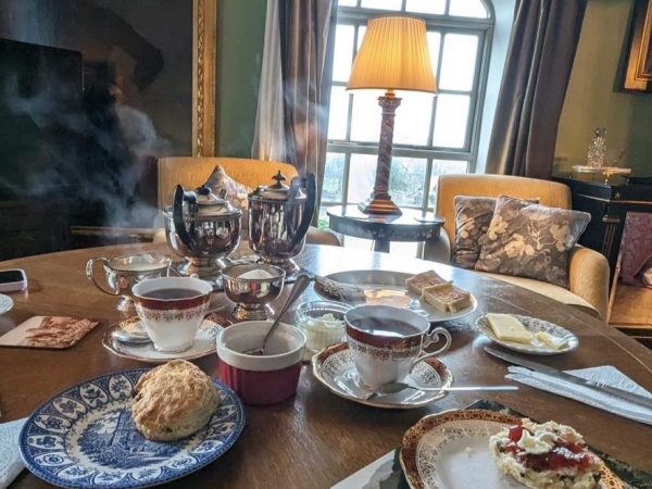 March Cream Tea at The Lodge