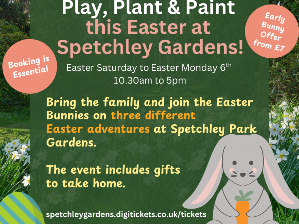 Paint , Play, Plant Easter 2026