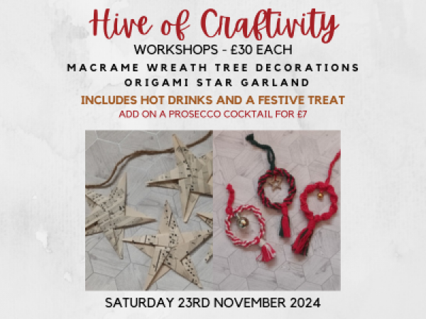 Origami Star Garland Workshop