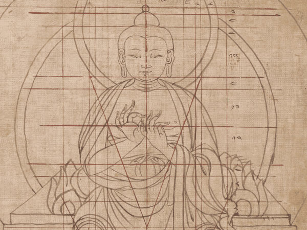 Painting the Maitreya Buddha