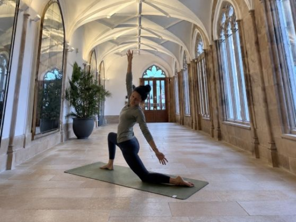 Summer Yoga Sessions in the Sculpture Gallery