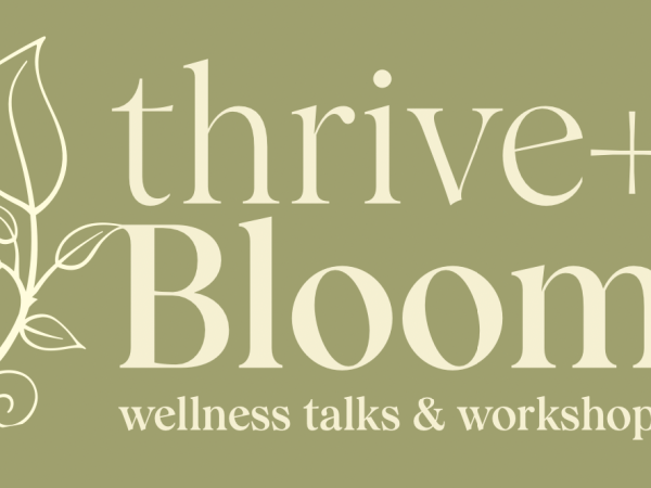 Thrive & Bloom: Food for Thought- 29th October 2-3pm