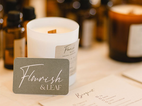 Candle Workshop with Flourish and Leaf at Garrison Chapel