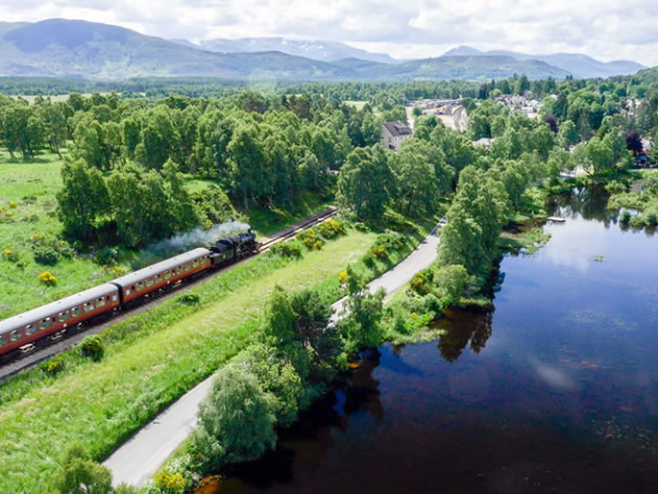 First Class Compartment (for up to 6 passengers) Aviemore to Broomhill and Return (Travel Only)