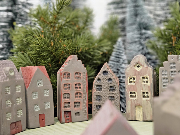 NEW Miniature Clay Houses 2025