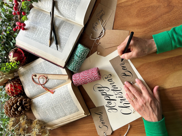 Christmas Calligraphy Workshop