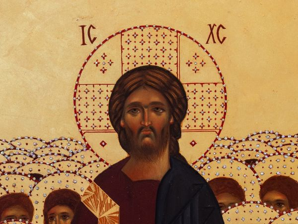 Paint an Icon of Christ in the Style of Rublev