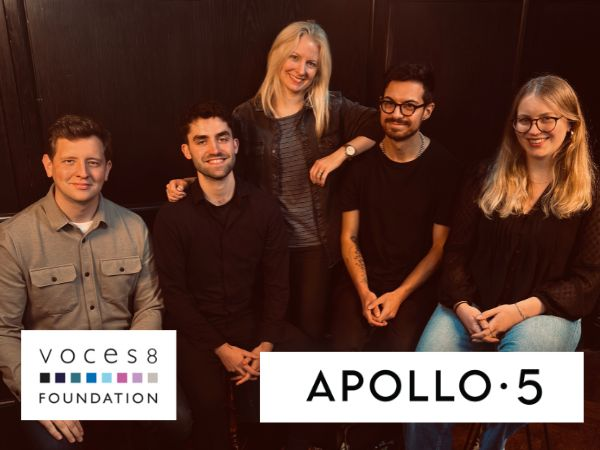 Festival Concert - Apollo 5 - This Place Is Holy: from Byrd to MacMillan - Sat 25th July 6.30pm