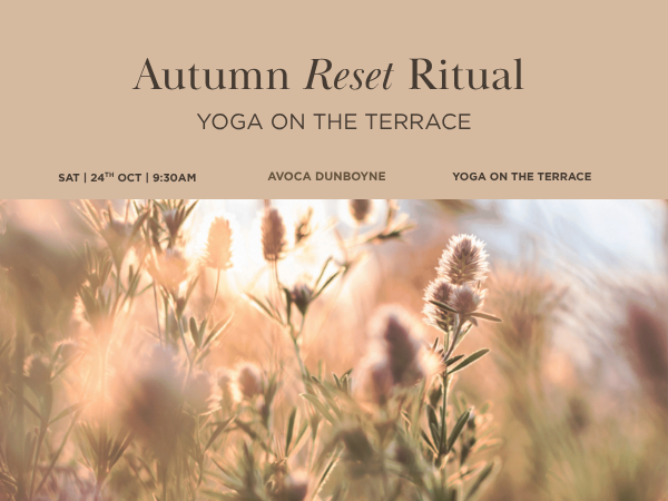 Autumn Reset Ritual – Yoga on the Terrace