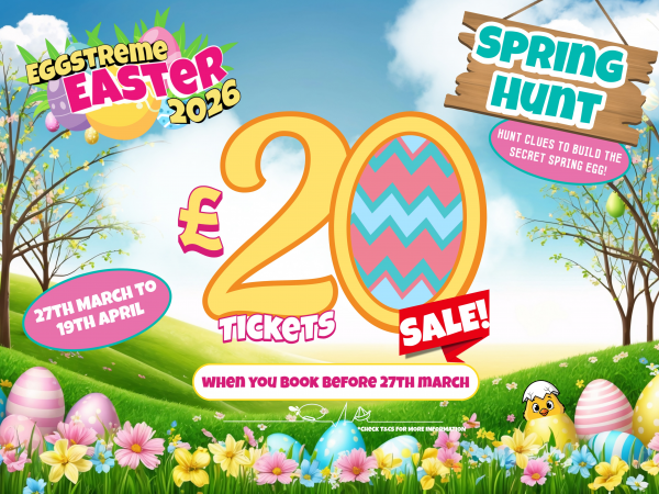 The Easter Egg-Stravaganza £20 Ticket Sale