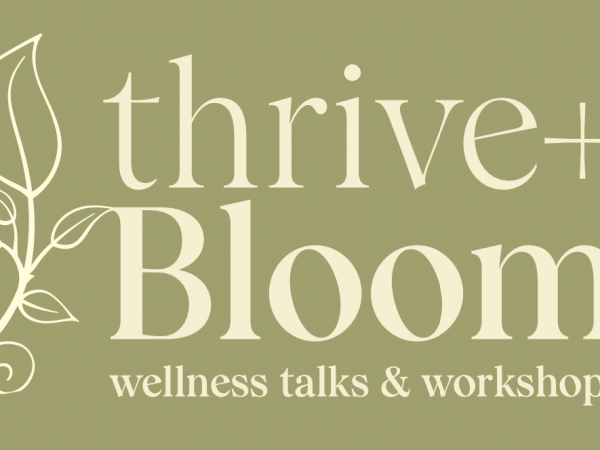 Thrive & Bloom - Journaling for wellbeing - 30th July 2-3pm