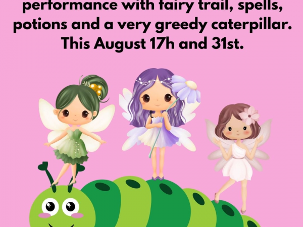 Greedy Caterpillar and Fairy Wing Quest with Trail