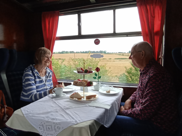 Mother's Day Cream Tea Return Tickets; Sun 15th March.