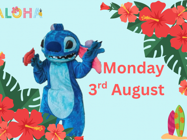 Meet & Greet with Stitch - Monday 3rd August